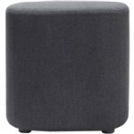 RAPIDLINE KALI OTTOMAN SQUARE CHARCOAL