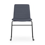 RAPIDLINE PIXEL SLED BASE CHAIR FRENCH NAVYBLACK
