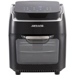 HELLER AIR FRYER 12L WITH ACCESSORIES BLACK
