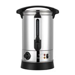MAXIM STAINLESS STEEL URN WITH THERMOSTAT 8 LITRES SILVER