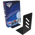 ITALPLAST BOOKEND METAL BLACK