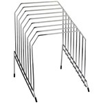 ITALPLAST STEP FILE ORGANISER LARGE 8 GRADUATED SLOT CHROME