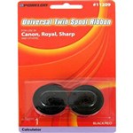 SHARP 11209 UNIVERSAL TWIN SPOOL CALCULATOR RIBBON REDBLACK