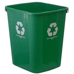 ITALPLAST GREENR TIDY BIN RECYCLE ONLY 32 LITRE GREEN