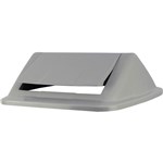 ITALPLAST SWING TOP BIN LID 32 LITRE SPACE GREY