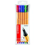 STABILO 88 POINT FINELINER PEN 04MM ASSORTED PACK 6