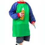 EDUCATIONAL COLOURS JUNIOR ARTIST SMOCKS GREENBLUE