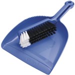 OATES DUSTPAN AND BRUSH SET BLUE