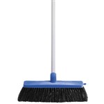 OATES WORKMASTER HOUSEHOLD BROOM WITH HANDLE BLUE