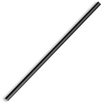 BIOPAK BIOSTRAW STRAW 6 X 197MM BLACK PACK 250