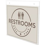 DEFLECTO SIGN HOLDER WALL MOUNT LANDSCAPE A5 CLEAR