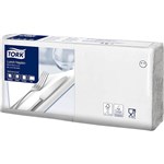 TORK LUNCH NAPKIN EDGE EMBOSS 2 PLY 14 FOLD 328x325mm WHITE PK200