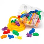 LEARNING CAN BE FUN TRANSPORT COUNTERS ASSORTED JAR 72