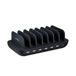 MBEAT GORILLA POWER USB PLUS USBC CHARGING STATION 7PORT BLACK