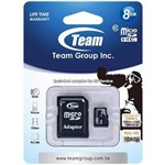 TEAM GROUP MEMORY CARD MICRO SDHC CLASS 10 8GB