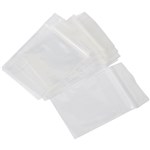 MARBIG PRESS SEAL BAG 45 MICRON 100 X 125MM CLEAR PACK 100