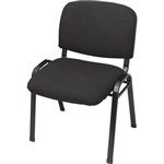RAPIDLINE NOVA VISITORS CHAIR STACKING BLACK