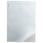 WRITER BOND OFFICE PADS 7 HOLES 8MM RULED 55GSM 100 SHEETS A4 WHITE