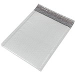 POLYCELL MAXI TUFF BUBBLE MAILER BAG 50MM FLAP 265 X 375MM GREY CARTON 100