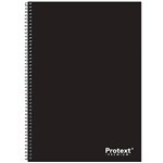 PROTEXT PREMIUM SPIRAL NOTEBOOK PP COVER 240 PAGES A4 BLACK