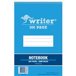 WRITER SPIRAL SHORTHAND NOTEBOOK 300 PAGE 60GSM 198 X 128MM