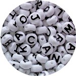 EDUCATIONAL COLOURS PONY BEADS ALPHABET PACK 350