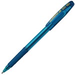 PENTEL BK401 SUPERB G BALLPOINT PEN 10MM SKY BLUE BOX 12