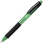 PENTEL BK450 CLICK N GO RETRACTABLE BALLPOINT PEN 10MM GREEN BOX 12