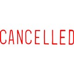 XSTAMPER CXBN 1119 PREINKED MESSAGE STAMP CANCELLED 42 X 13MM RED