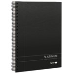 SPIRAX 400 PLATINUM NOTEBOOK SPIRAL BOUND 200 PAGE A4 BLACK