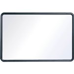 QUARTET CONTOUR WHITEBOARD NONMAGNETIC 600 X 450MM GRAPHITE FRAME