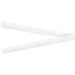 QUARTET MAGNETIC STRIPS 25 X 300MM WHITE PACK 2