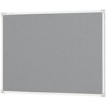 QUARTET PENRITE FELT BULLETIN BOARD 900 X 600MM GREY
