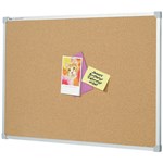QUARTET PENRITE CORKBOARD ALUMINIUM FRAME 2400 X 1200MM
