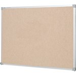 QUARTET PENRITE FABRIC BULLETIN BOARD 1200 X 900MM BEIGE