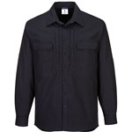 PORTWEST UTILITY STRETCH SHIRT LONG SLEEVE BLACK L