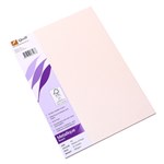 QUILL METALLIQUE BOARD 285GSM A4 MOTHER OF PEARL PACK 25