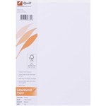 QUILL LINEN BOND PAPER A4 90GSM WHITE PACK 100