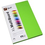 QUILL COLOURED A4 COPY PAPER 80GSM LIME PACK 100 SHEETS