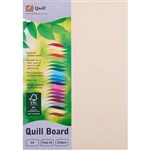 QUILL XL MULTIBOARD 210GSM A4 CREAM PACK 50