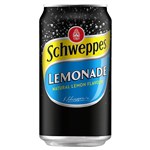 SCHWEPPES LEMONADE CAN 375ML PACK 10