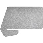 SANA ACOUSTIC DESK DIVIDER SLIDER 796 X 564 X 24MM MOONLIGHT