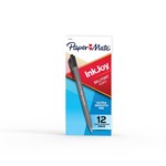 PAPERMATE INKJOY 100RT RETRACTABLE BALLPOINT PEN BLACK BOX 12