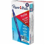 PAPERMATE PEN PROFILE RETRACTABLE 10mm BLUE