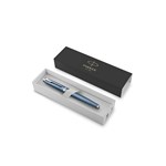 PARKER IM FOUNTAIN PEN PREMIUM BLUE GREY CHROME