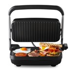 SUNBEAM 2 SLICE SANDWICH MAKER GRILL AND PRESS 110 X 335 X 280MM BLACK