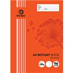 OLYMPIC T896I BOTANY BOOK 8MM RULED 55GSM 96 PAGE A4