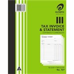 OLYMPIC 727 INVOICE AND STATEMENT BOOK CARBONLESS TRIPLICATE 50 LEAF 250 X 200MM