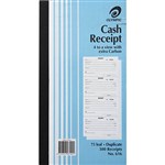 OLYMPIC 616 CASH RECEIPT BOOK 4 TO VIEW CARBON DUPLICATE 75 LEAF 254 X 135MM