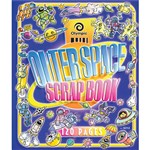 OLYMPIC SO12 SCRAPBOOK OUTERSPACE BLANK 60GSM 120 PAGE 330 X 280MM
